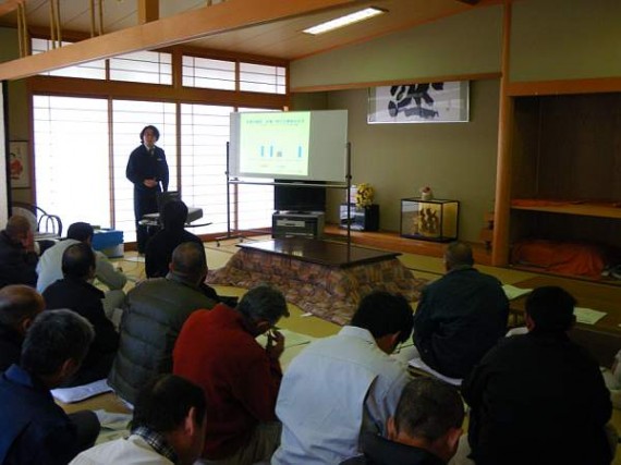 「山の神様」当日に開催された労働基準監督署の「安全講習会」