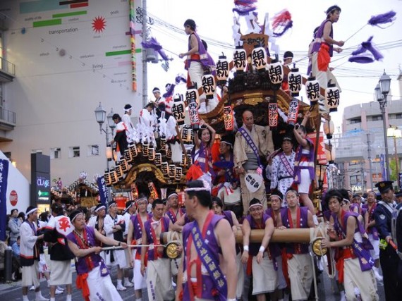 「丸棒・丸太の使い方」……　『祭り屋台の担ぎ棒編』